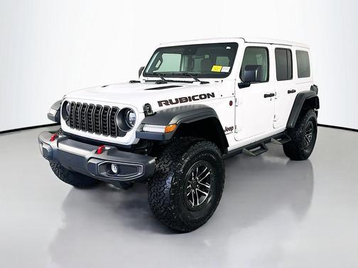 Bright White Clearcoat 2025 Jeep Wrangler Rubicon