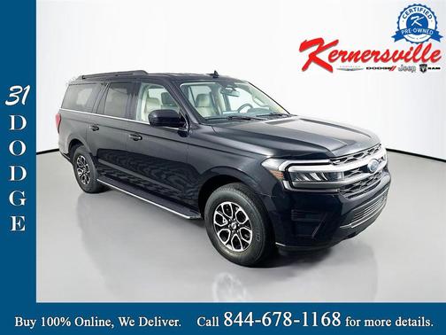 AGATE BLACK METALLIC 2023 Ford Expedition Max XLT