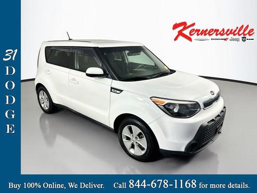 Clear White 2016 Kia Soul Base