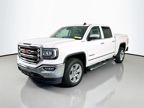 Summit White 2018 GMC Sierra 1500 SLT