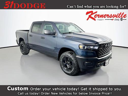 Forged Blue Metallic 2026 RAM 1500 Warlock Crew Cab 4x4 5'7' Box