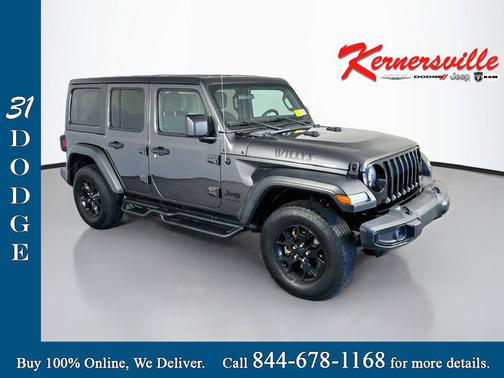 Granite Crystal Metallic Clearcoat 2021 Jeep Wrangler Willys
