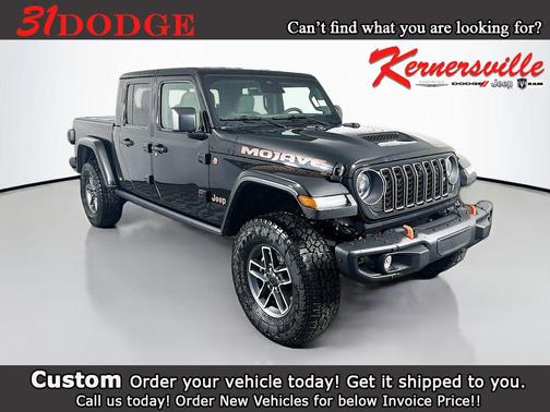 Black Clearcoat 2026 Jeep Gladiator Mojave X