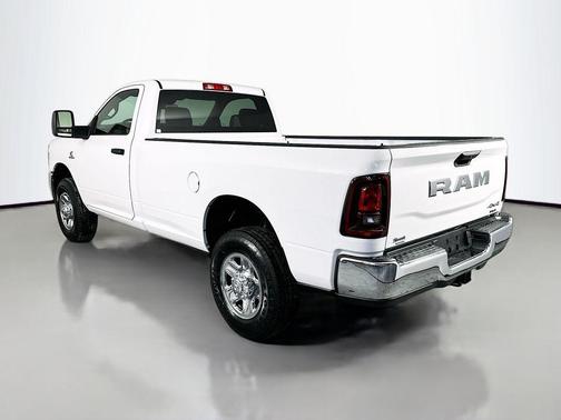 Bright White Clearcoat 2026 RAM 3500 Tradesman Regular Cab 4x4 8' Box