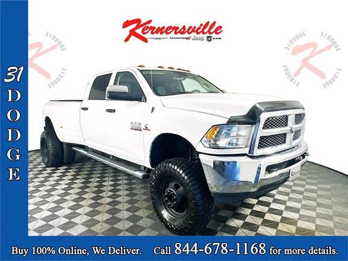 2018 RAM 3500 Tradesman Crew Cab 4x4 8' Box
