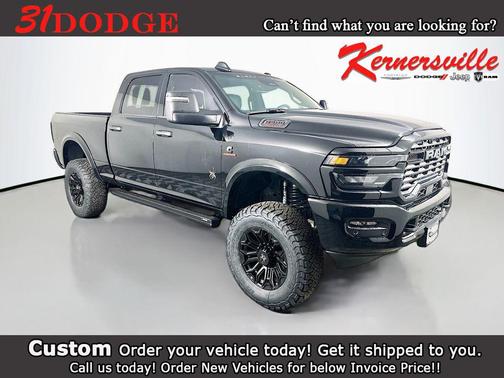 Diamond Black Crystal Pearlcoat 2026 RAM 2500 Big Horn Crew Cab 4x4 6'4' Box