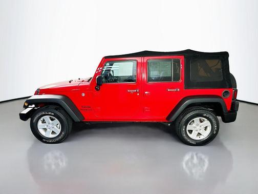 Firecracker Red Clearcoat 2016 Jeep Wrangler Unlimited Sport