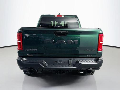 Serrano Green Metallic 2026 RAM 1500 RHO Crew Cab 4x4 5'7' Box
