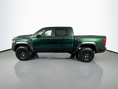 Serrano Green Metallic 2026 RAM 1500 RHO Crew Cab 4x4 5'7' Box