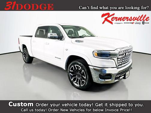 Ivory White Tri-Coat Pearlcoat 2026 RAM 1500 Longhorn