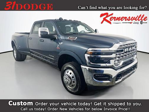 Forged Blue Metallic 2025 RAM 3500 Limited Crew Cab 4x4 8' Box