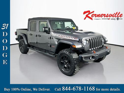 Granite Crystal Metallic Clearcoat 2022 Jeep Gladiator Mojave 4x4
