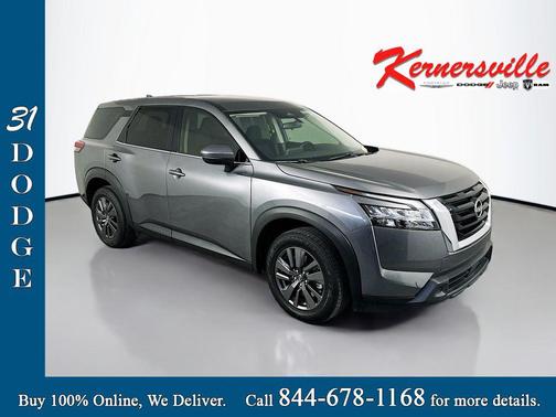 Gun Metallic 2022 Nissan Pathfinder S 2WD