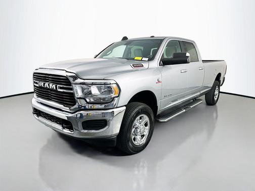 Billet Silver Metallic Clearcoat 2021 RAM 3500 Big Horn Crew Cab 4x4 8' Box