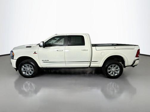Pearl White 2019 RAM 2500 Limited Crew Cab 4x4 6'4' Box