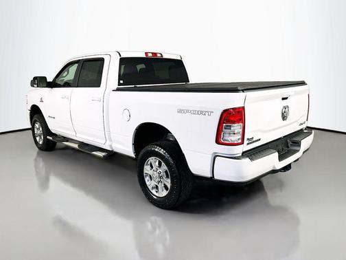 Bright White Clearcoat 2021 RAM 2500 Big Horn Crew Cab 4x4 6'4' Box