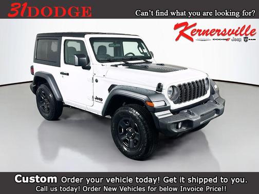Bright White Clearcoat 2026 Jeep Wrangler Sport