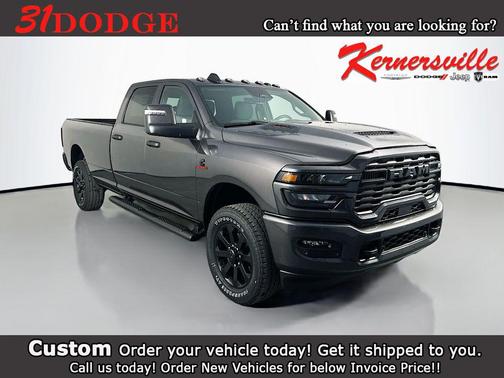 Granite Crystal Metallic Clearcoat 2026 RAM 2500 Black Express Crew Cab 4x4 8' Box