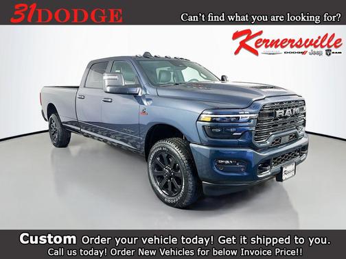 Forged Blue Metallic 2026 RAM 3500 Laramie Crew Cab 4x4 8' Box