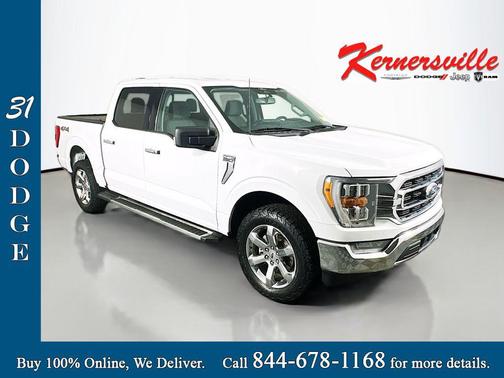 OXFORD WHITE 2022 Ford F-150 XLT