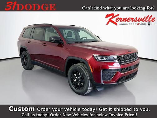Velvet Red Pearlcoat 2026 Jeep Grand Cherokee L Altitude