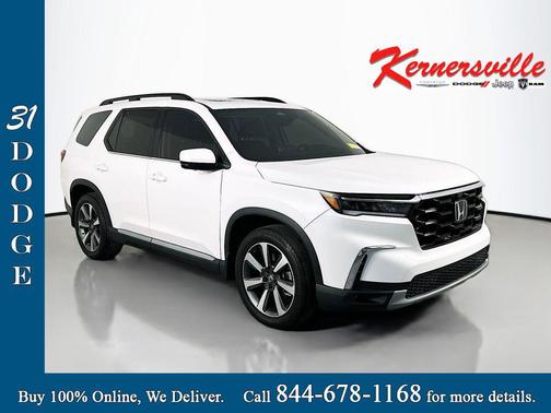 Platinum White Pearl 2024 Honda Pilot Elite
