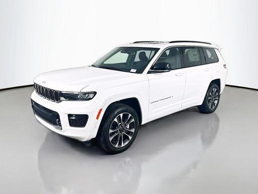Bright White Clearcoat 2025 Jeep Grand Cherokee L Overland