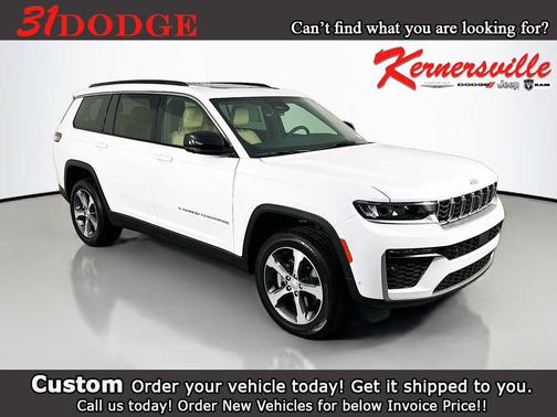 Bright White Clearcoat 2026 Jeep Grand Cherokee L Limited
