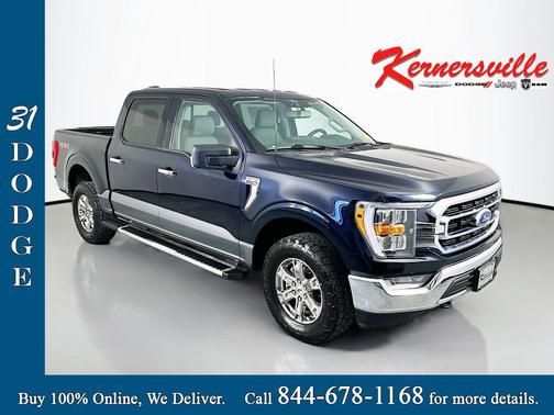 ANTIMATTER BLUE METALLIC 2022 Ford F-150 XLT