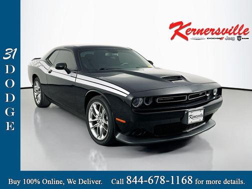 Pitch Black Clearcoat 2023 Dodge Challenger GT