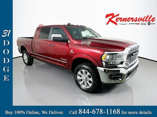 Delmonico Red Pearlcoat 2022 RAM 2500 Limited Mega Cab 4x4 6'4' Box