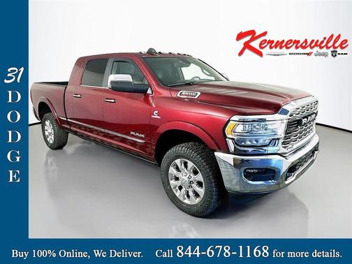 Delmonico Red Pearlcoat 2022 RAM 2500 Limited Mega Cab 4x4 6'4' Box