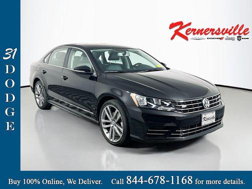 Black Uni 2016 Volkswagen Passat 1.8T R-Line