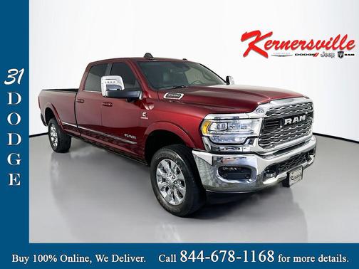 Delmonico Red Pearlcoat 2024 RAM 3500 Limited Crew Cab 4x4 8' Box