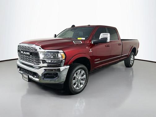 Delmonico Red Pearlcoat 2024 RAM 3500 Limited Crew Cab 4x4 8' Box