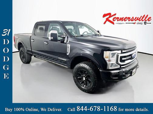 AGATE BLACK 2020 Ford F-250 Platinum