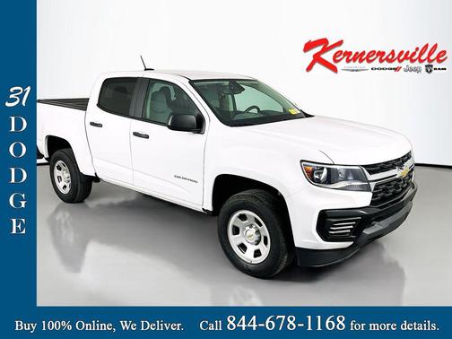 Summit White 2022 Chevrolet Colorado WT