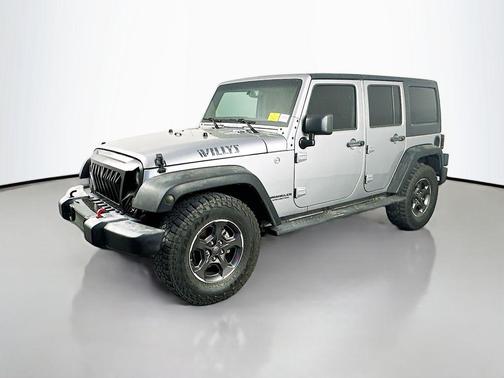 Billet Silver Metallic Clearcoat 2017 Jeep Wrangler Unlimited Willy Wheeler 4x4