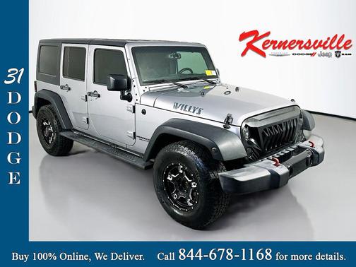 Billet Silver Metallic Clearcoat 2017 Jeep Wrangler Unlimited Willy Wheeler 4x4