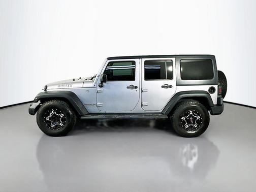 Billet Silver Metallic Clearcoat 2017 Jeep Wrangler Unlimited Willy Wheeler 4x4