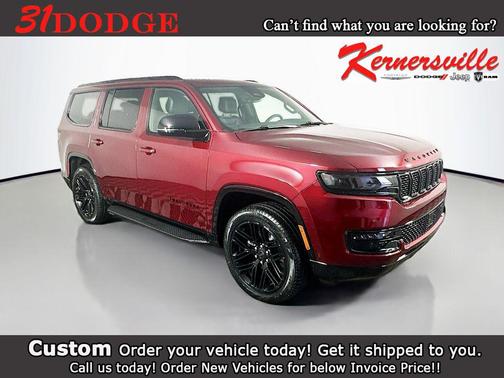 Velvet Red Pearlcoat 2025 Jeep Wagoneer Series II 4x4