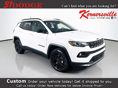 Bright White Clearcoat 2026 Jeep Compass Latitude