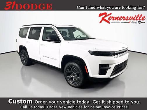Bright White Clearcoat 2026 Jeep Grand Wagoneer Limited Altitude 4x4