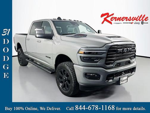Ceramic Gray Clearcoat 2025 RAM 2500 Laramie Crew Cab 4x4 6'4' Box