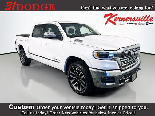 Ivory White Tri-Coat Pearlcoat 2026 RAM 1500 Limited