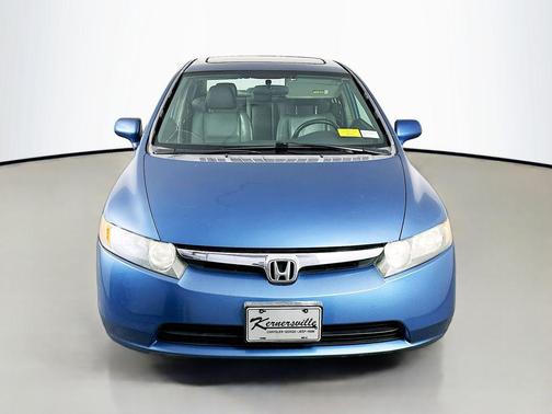 Blue 2008 Honda Civic EX-L