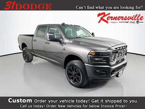 Granite Crystal Metallic Clearcoat 2026 RAM 3500 Big Horn Crew Cab 4x4 6'4' Box