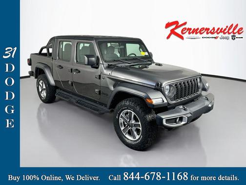 Granite Crystal Metallic Clearcoat 2024 Jeep Gladiator Sport