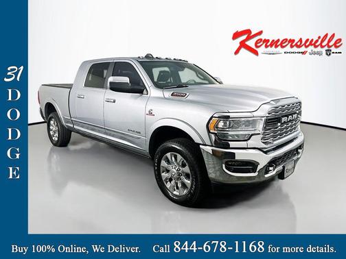 Billet Silver Metallic Clearcoat 2021 RAM 3500 Limited Mega Cab 4x4 6'4' Box