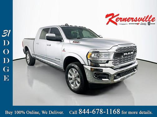 Billet Silver Metallic Clearcoat 2021 RAM 3500 Limited Mega Cab 4x4 6'4' Box